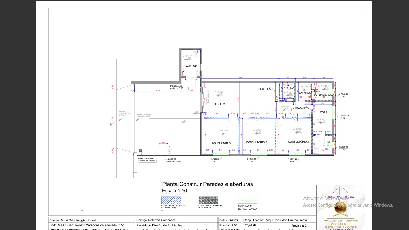 Trabalho de ARQ SHOW Projetos, Obras, Vistorias e Regularizações, foto 11