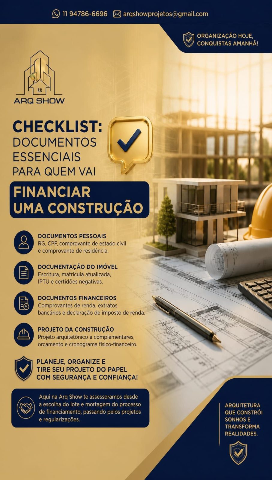 Trabalho de ARQ SHOW Projetos, Obras, Vistorias e Regularizações, foto 19