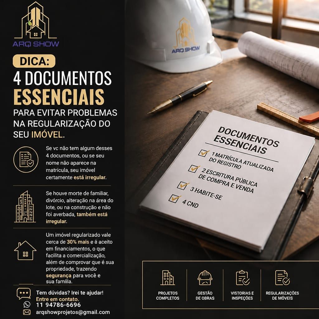 Trabalho de ARQ SHOW Projetos, Obras, Vistorias e Regularizações, foto 4