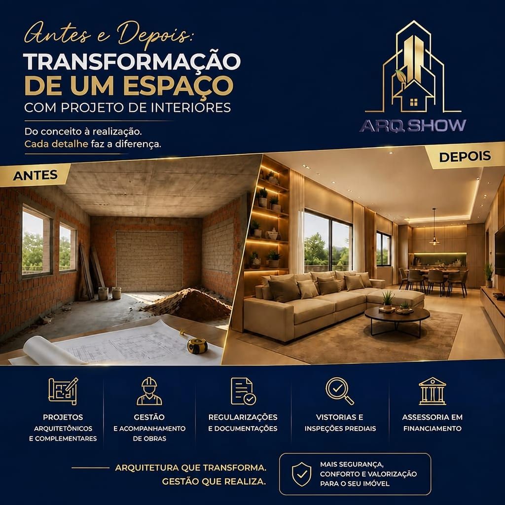 Trabalho de ARQ SHOW Projetos, Obras, Vistorias e Regularizações, foto 5