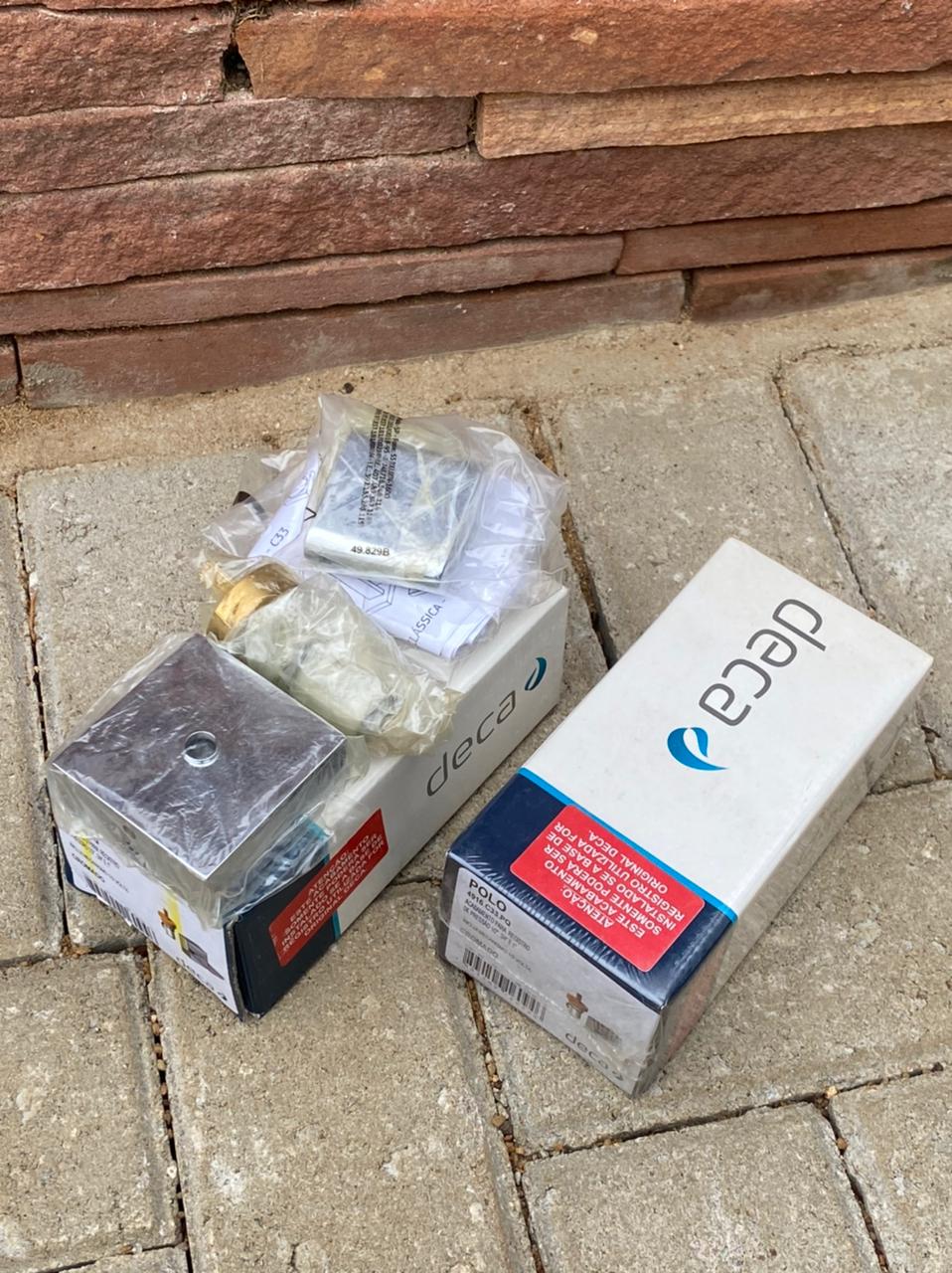 Acabamento para registro de pressão Deca