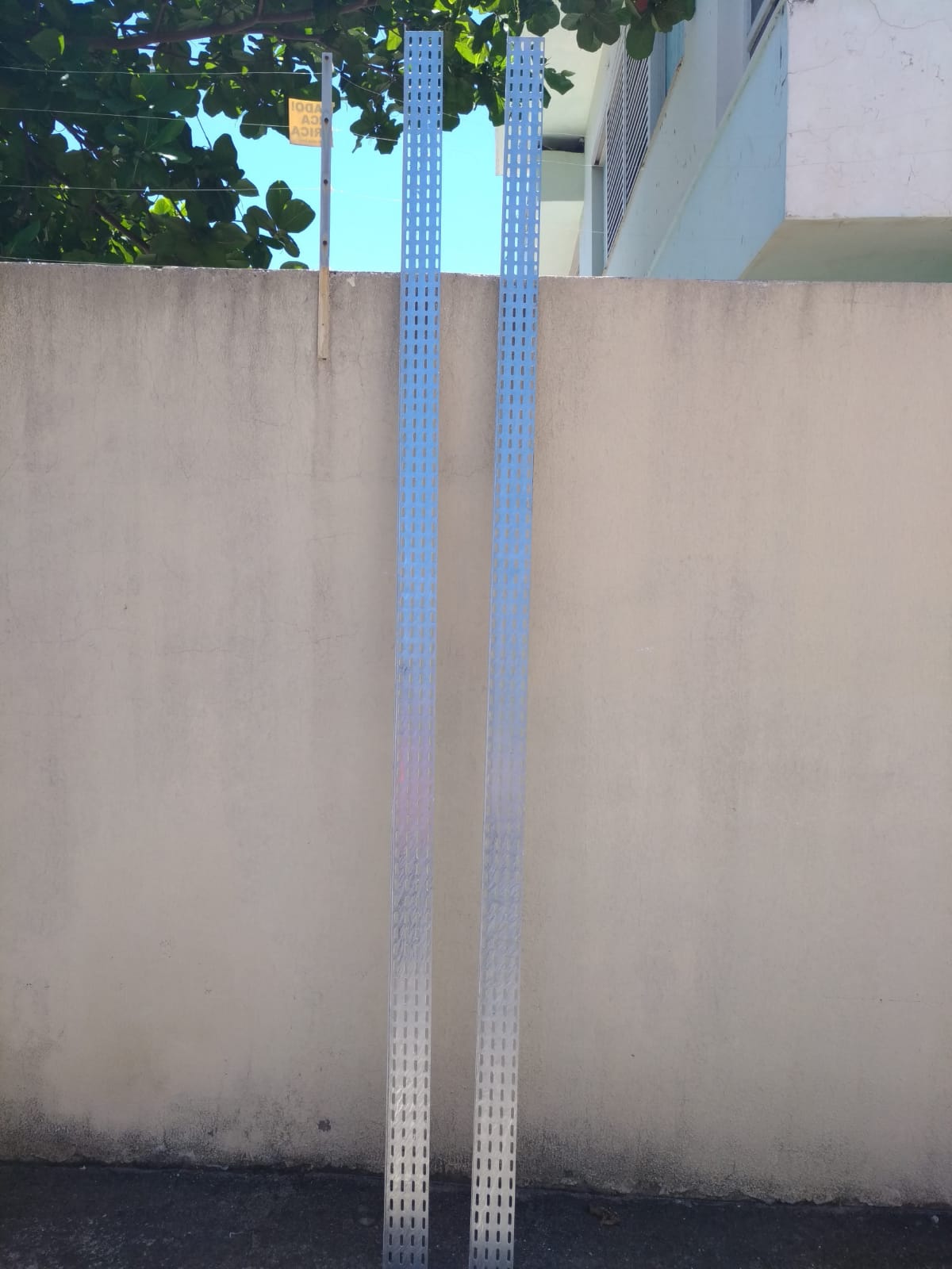 Septo Divisor Perfurado 100 X 0,25 X 3 mts