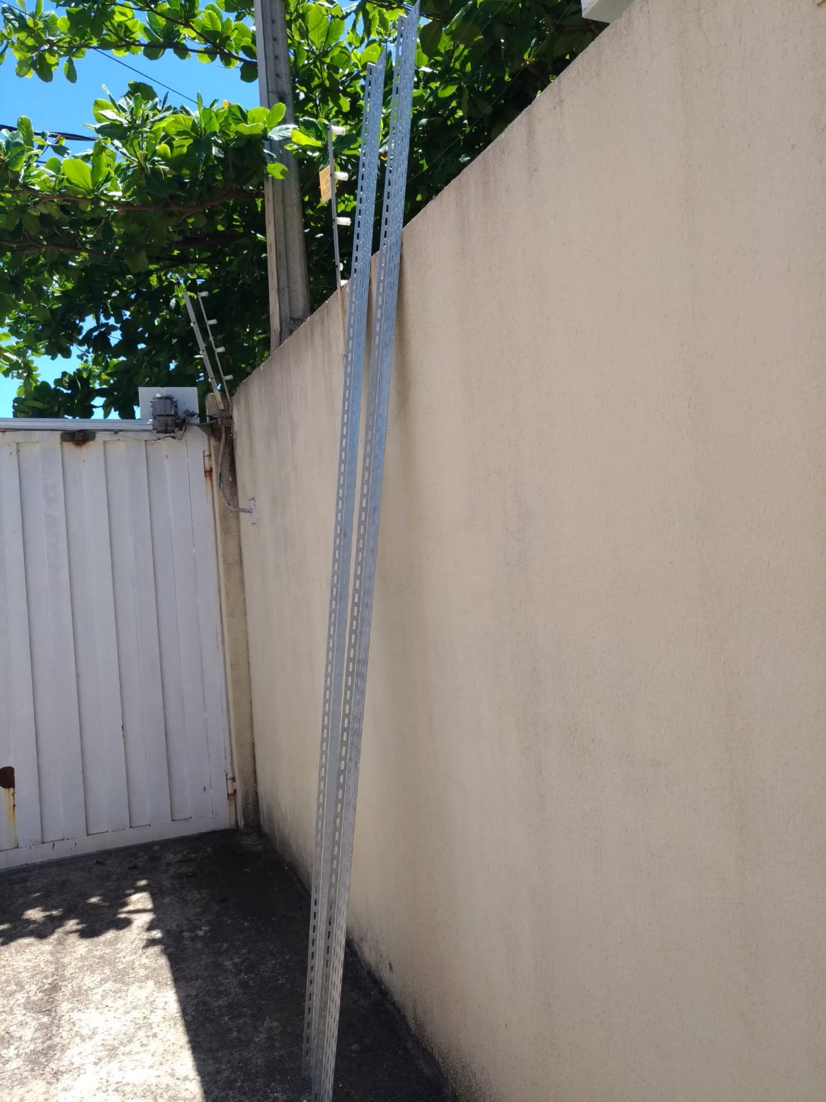 Septo Divisor Perfurado 100 X 0,25 X 3 mts