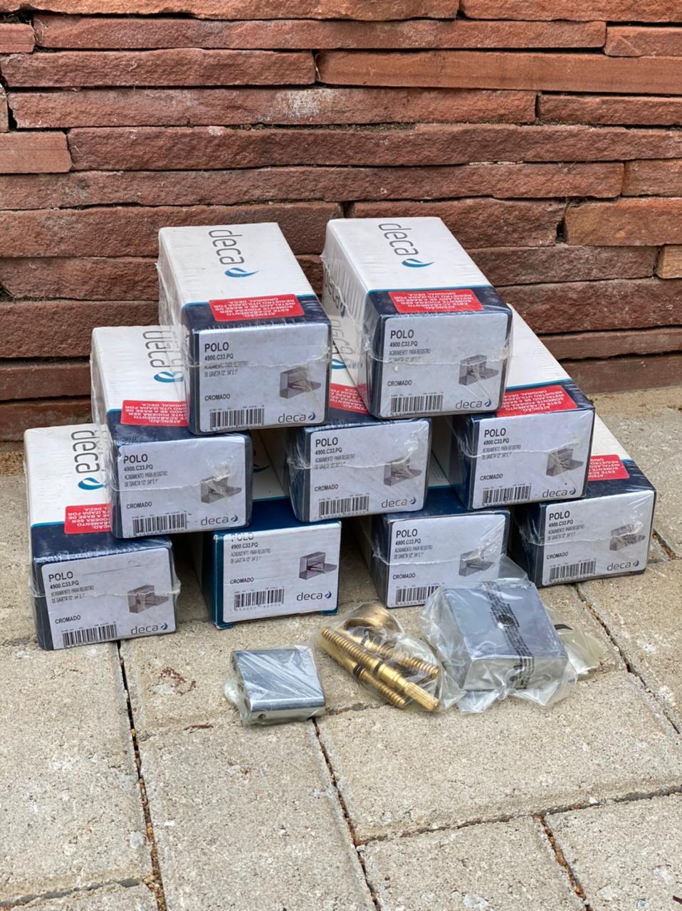 Acabamento para registro de gaveta Deca