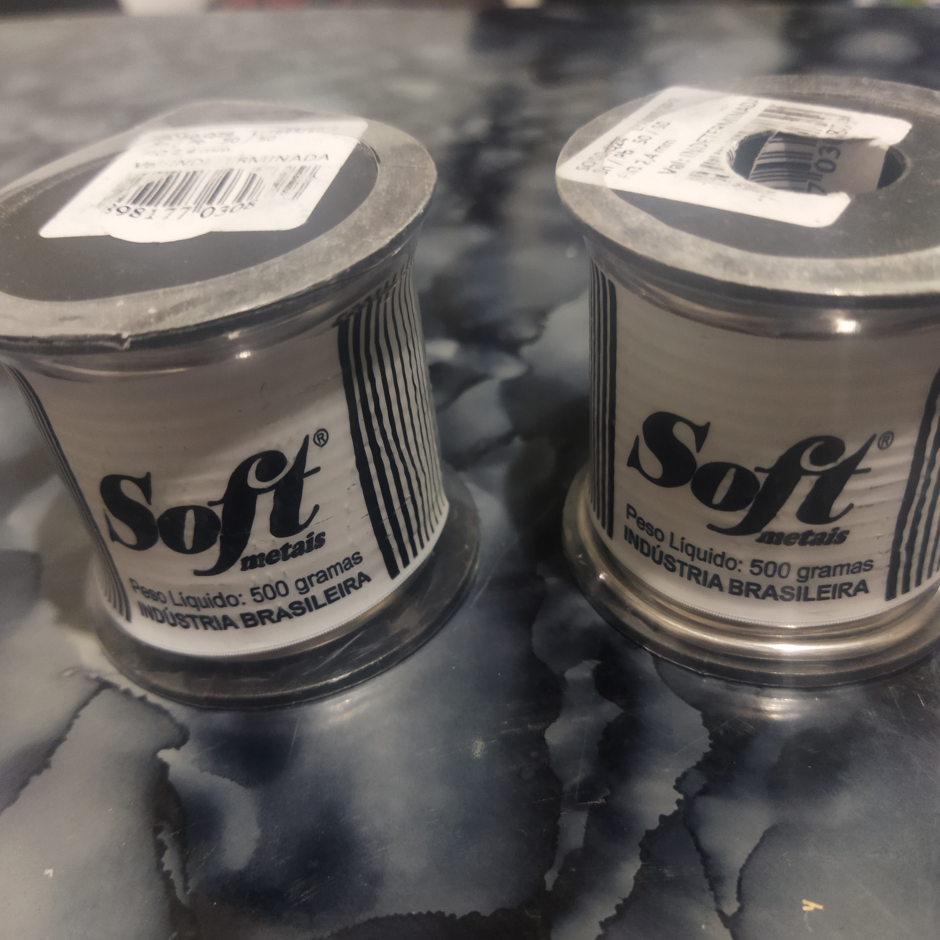 Fio de Solda 2,4mm 50/50 500gr