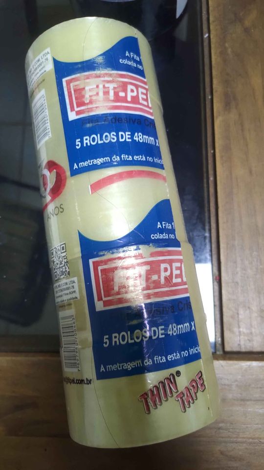 Fita Adesiva 45mmX100m e 45mmx45m Transparente