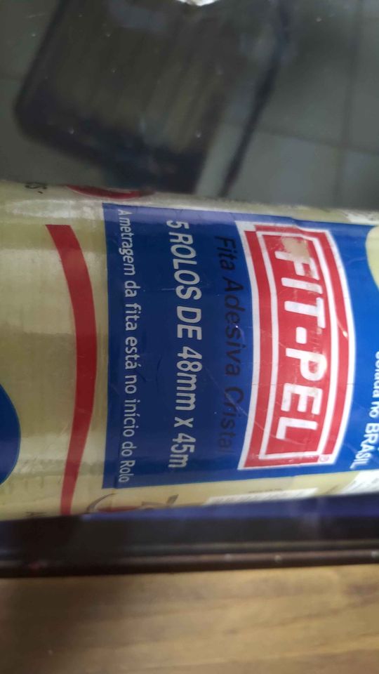 Fita Adesiva 45mmX100m e 45mmx45m Transparente