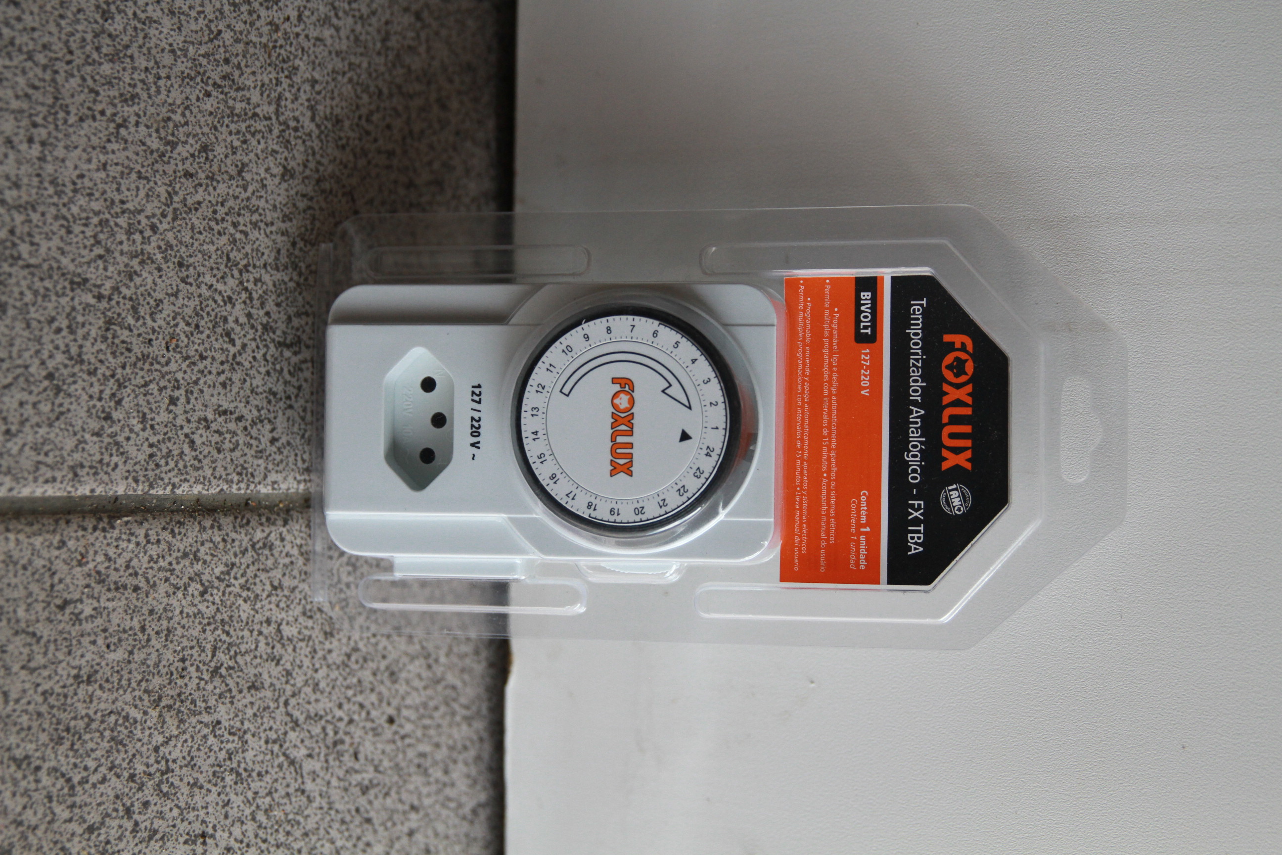 Temporizador Analógico BIVOLT - 01 unidade