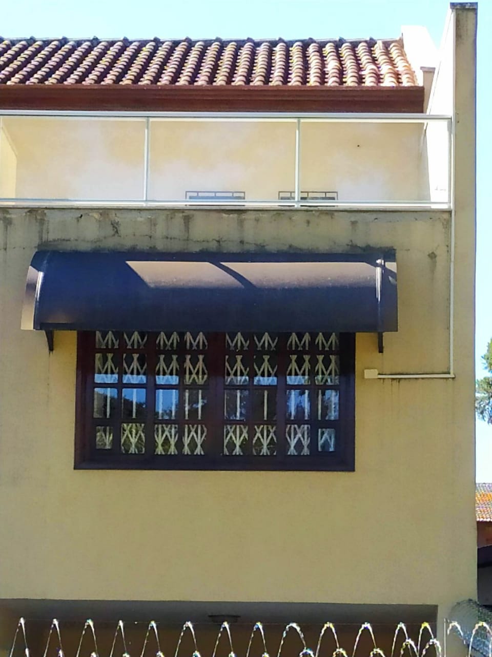 toldo em Policarbonato e Aluminio