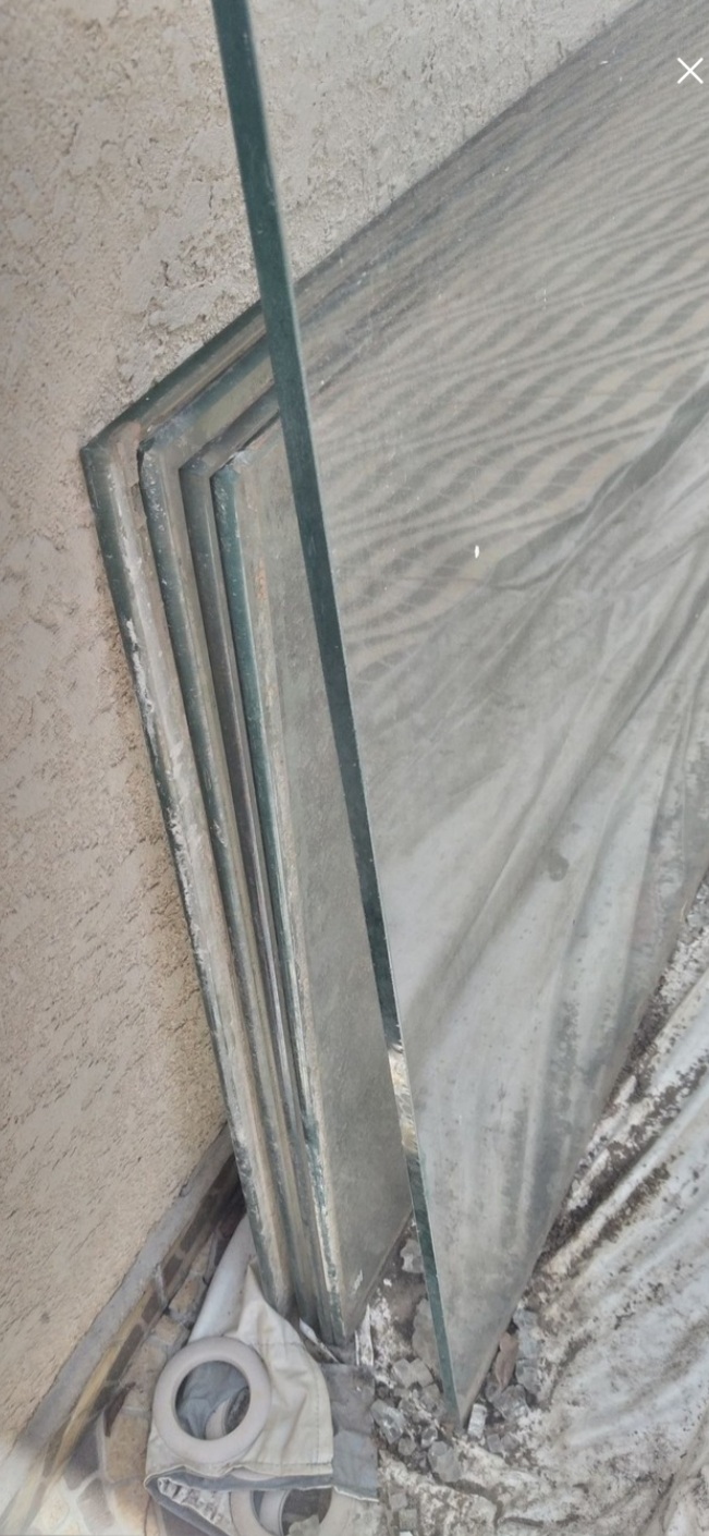 Vidros temperados porta