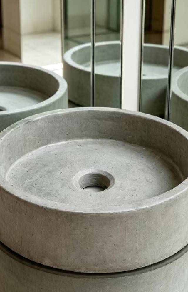 Cubas sobre por londas de concreto ou personalizadas