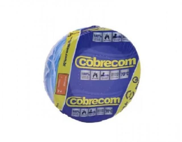 FIO CABINHO FLEXÍVEL 2,5MM MARCA COBRECOM 100MT