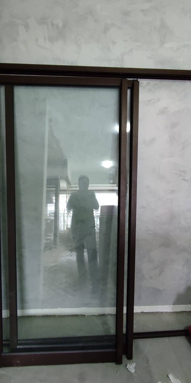Portas de Correr Sacada c/ 2 Folhas Vidro Alta Qualidade
