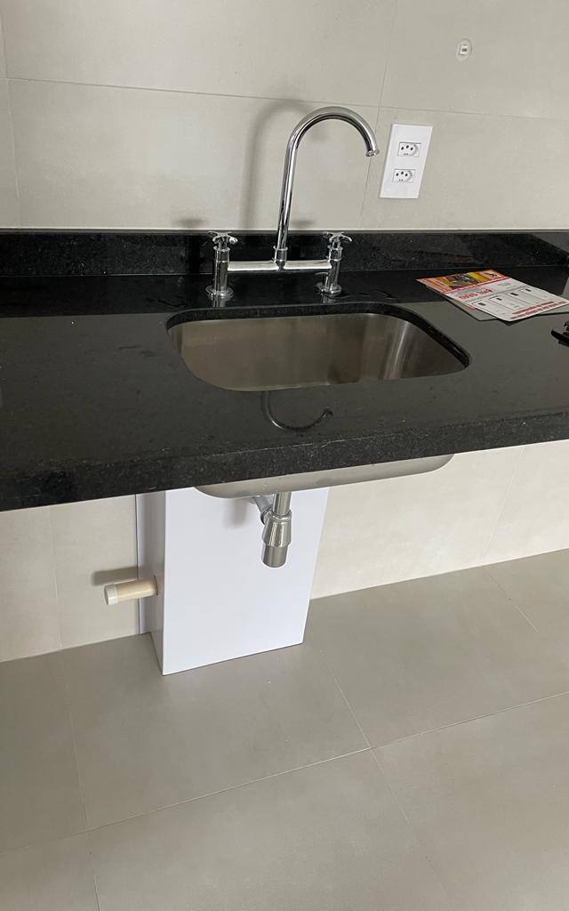 Bancada de Granito Preto São Gabriel
