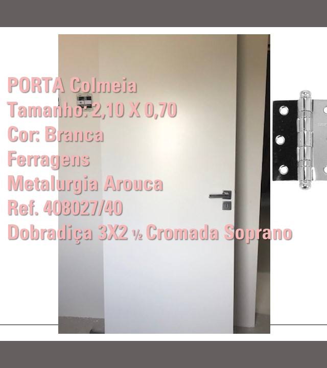 PORTA INTERNA BRANCA