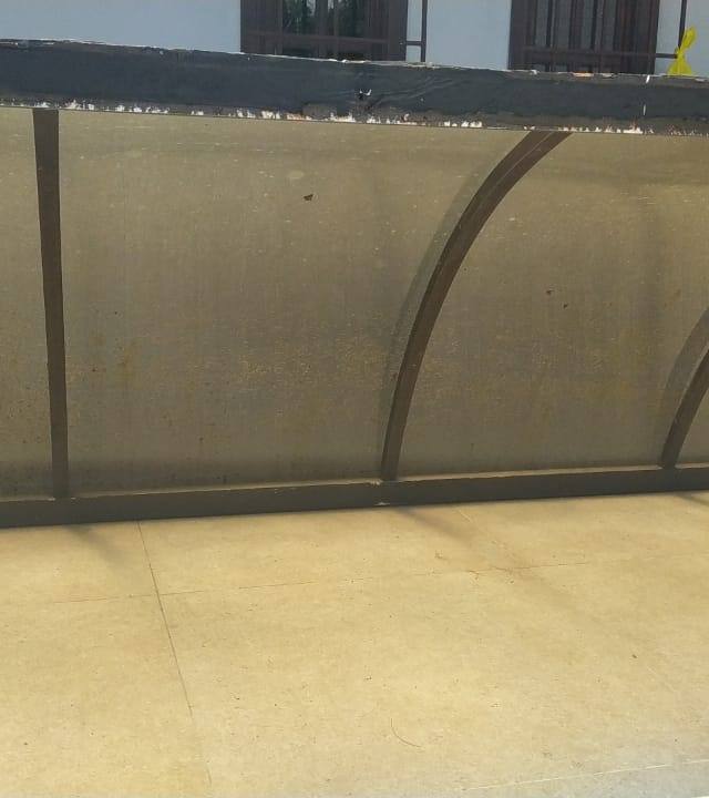toldo em Policarbonato e Aluminio