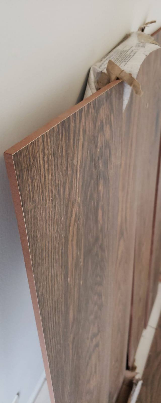 Cerâmica Acetinada Meggagres Imbuia "A" 20x120 Retificado