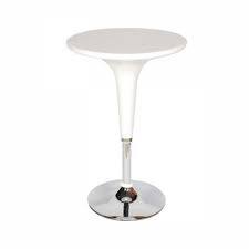 Mesa bistrô em ABS Branco - Tenho novas e usadas