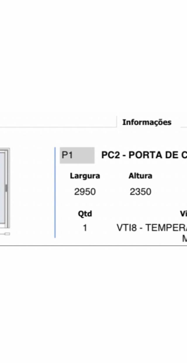 Porta de Correr PVC