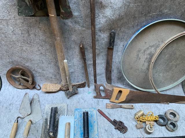 Kit Ferramentas Profissionais P/ Pedreiro  mais de 20 peças
