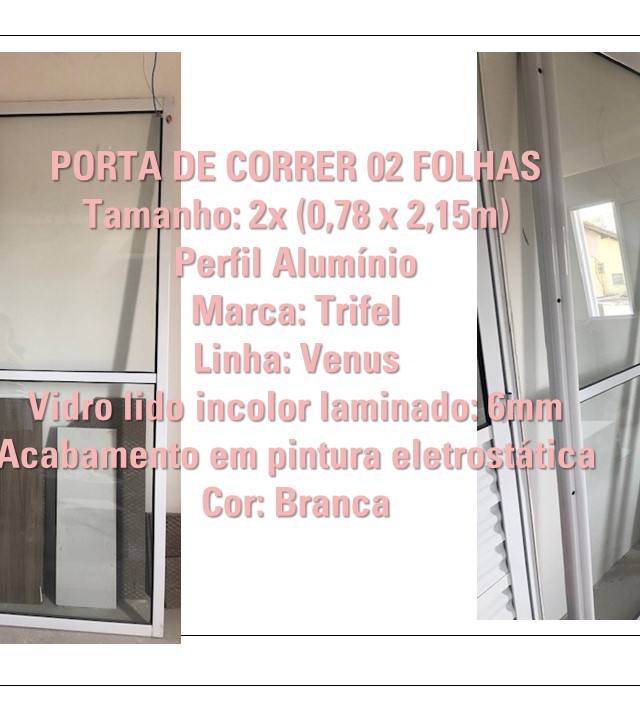 PORTA DE CORRER -ALUMINIO